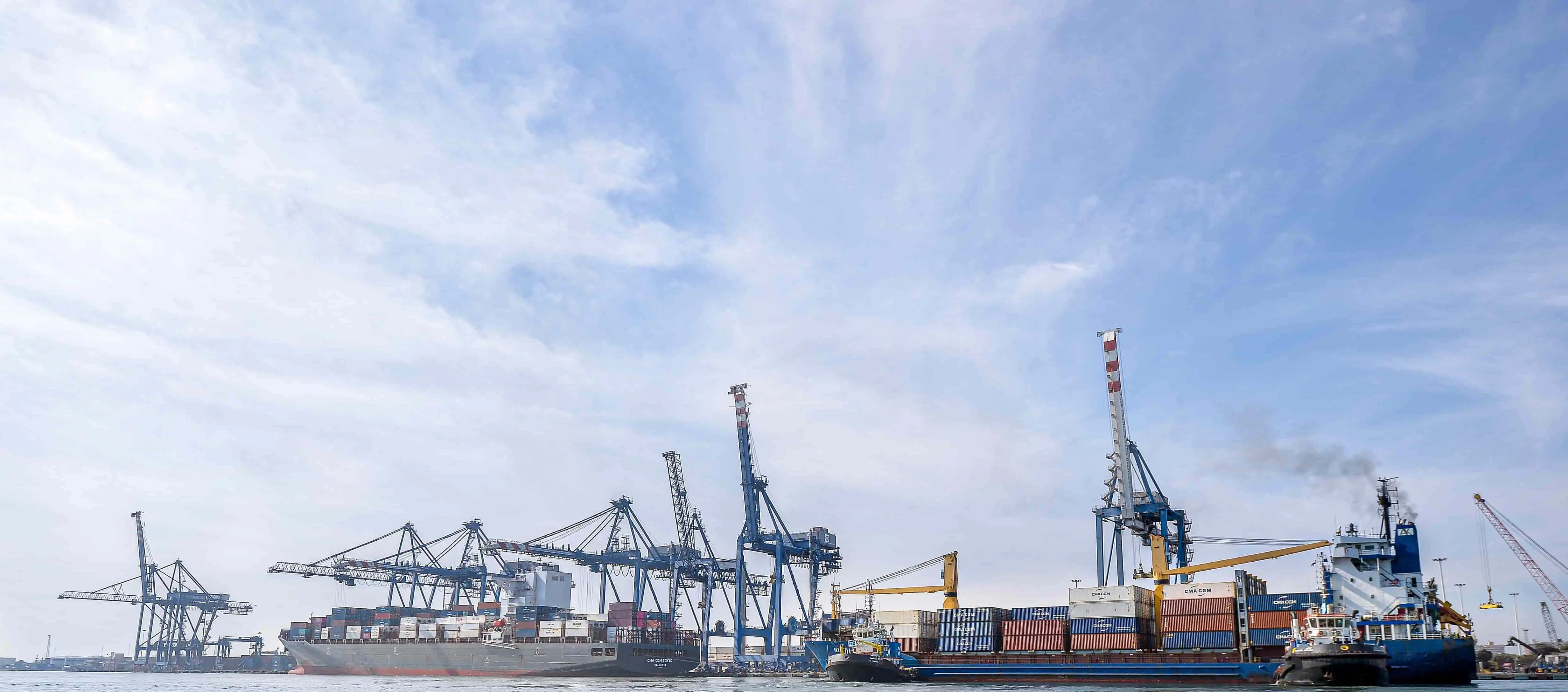 Container Said To PSCCHC | Port Said Container And Cargo Handling Company